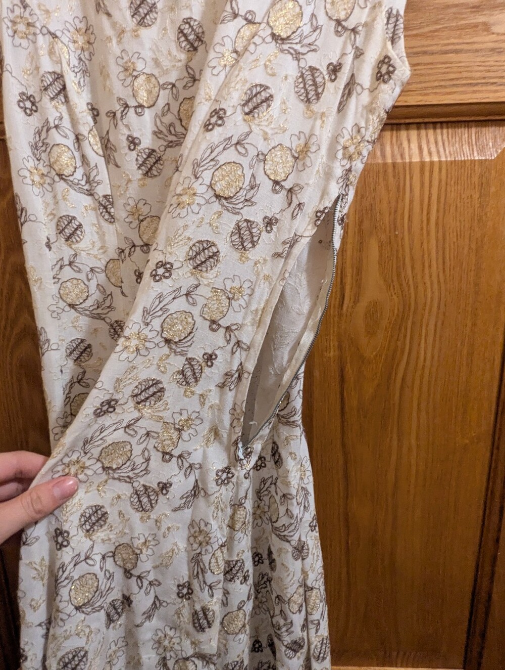 Handmade Vintage Dress - Picture 3 of 9